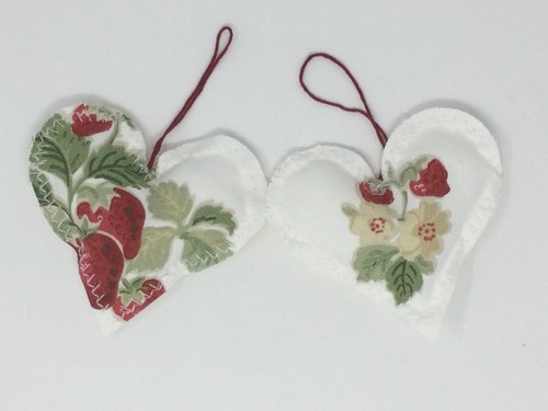 Laura ashley red - ashley, strawberries