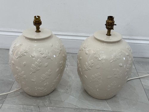 Pair laura ashley cream table - cream,