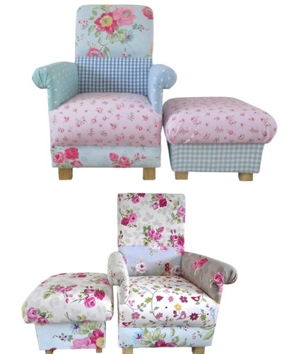 Adult armchair footstool - &,
