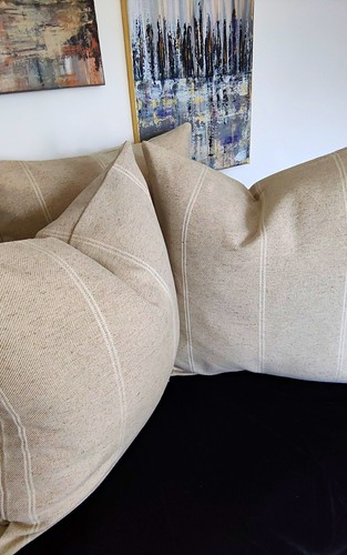 New handmade cushion covers - new,